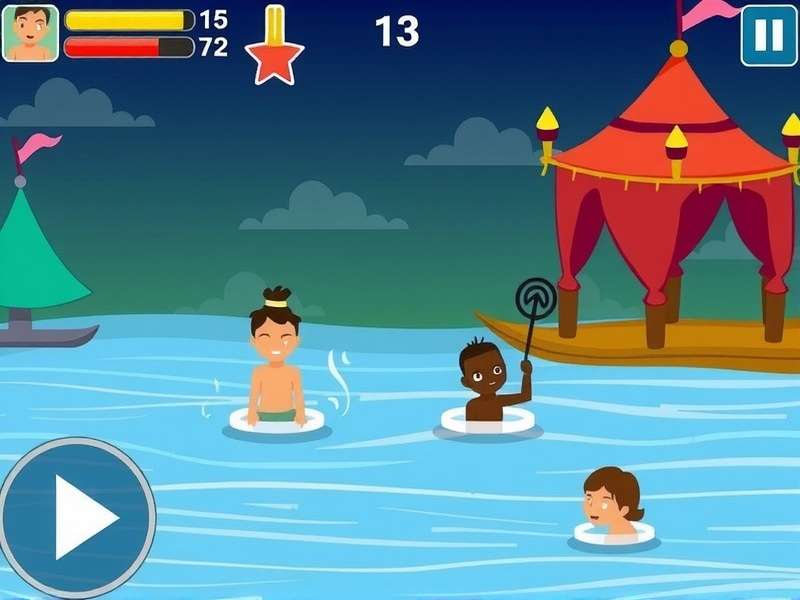 Ganges Holy Dip Game Screenshot