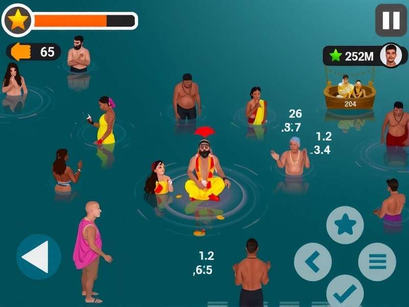 Ganges Holy Dip Community Event